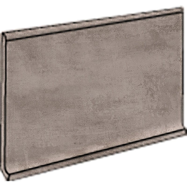 Runway Tortore Honed Cove Base Concrete Look Porcelain Moldings 6x12