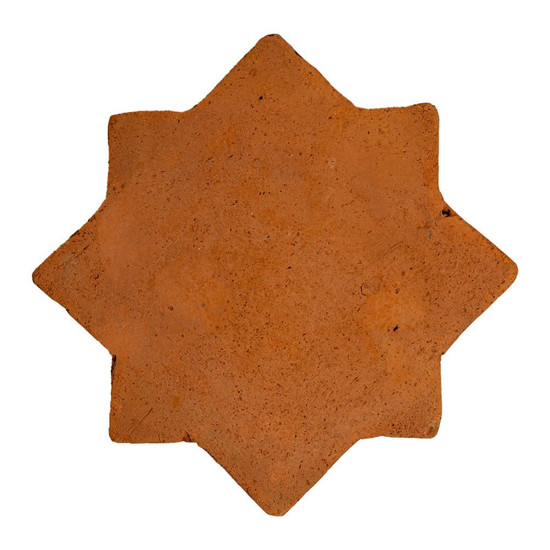 Rustic Cotto Natural Star Terracotta Tiles 6x6 Terracotta Natural 6x6 Tiles