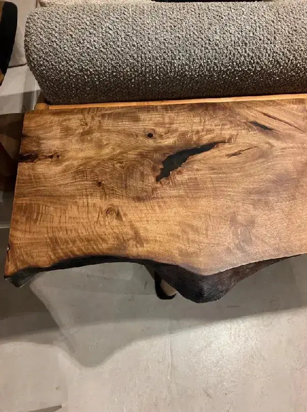 Rustic Console And Sofa Table Made Of Walnut by Gizz