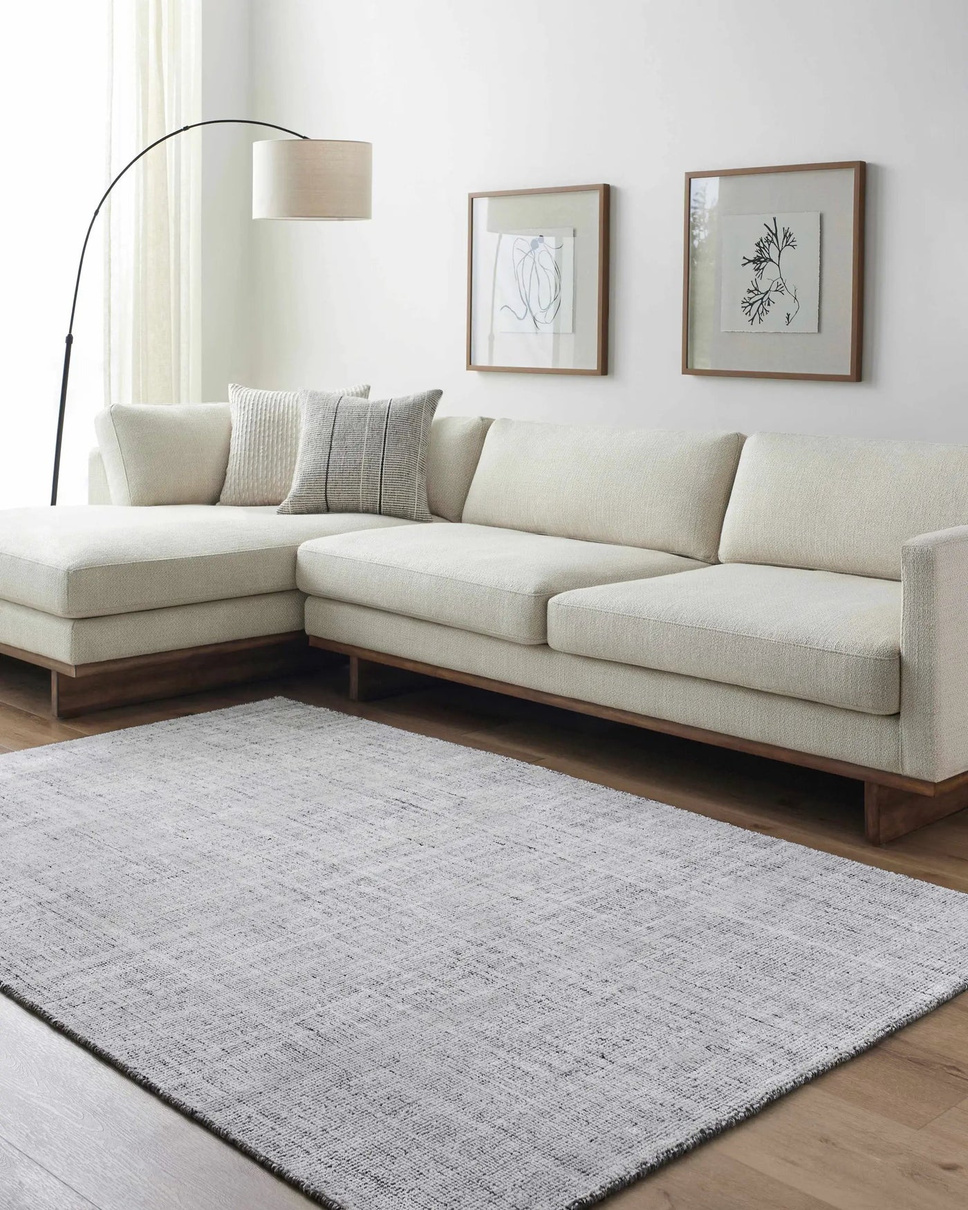 Rasim Charcoal Area Rug - Clearance by Boutique Rugs