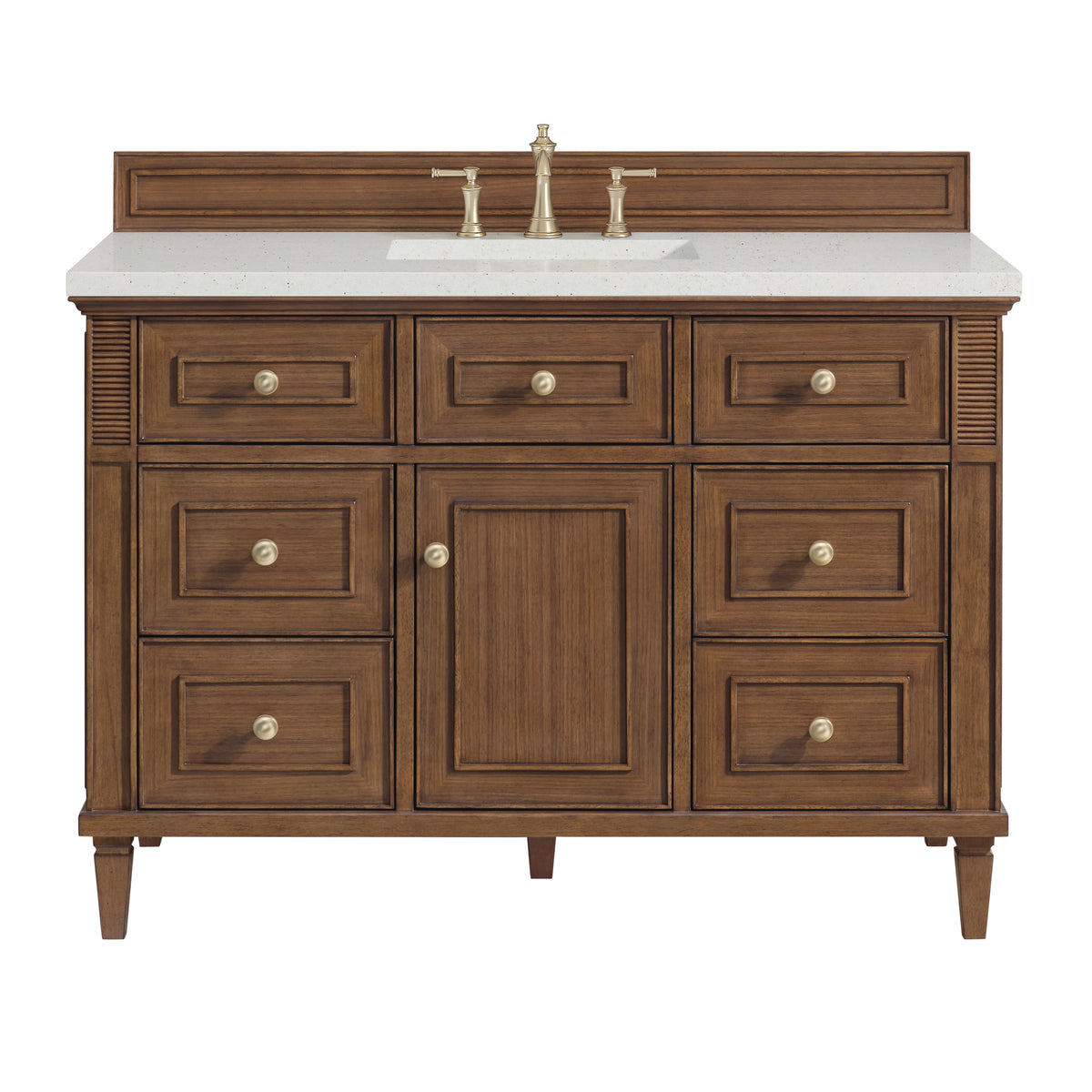 James Martin Lorelai 48" Single Bathroom Vanity, Mid-Century Walnut, view 27