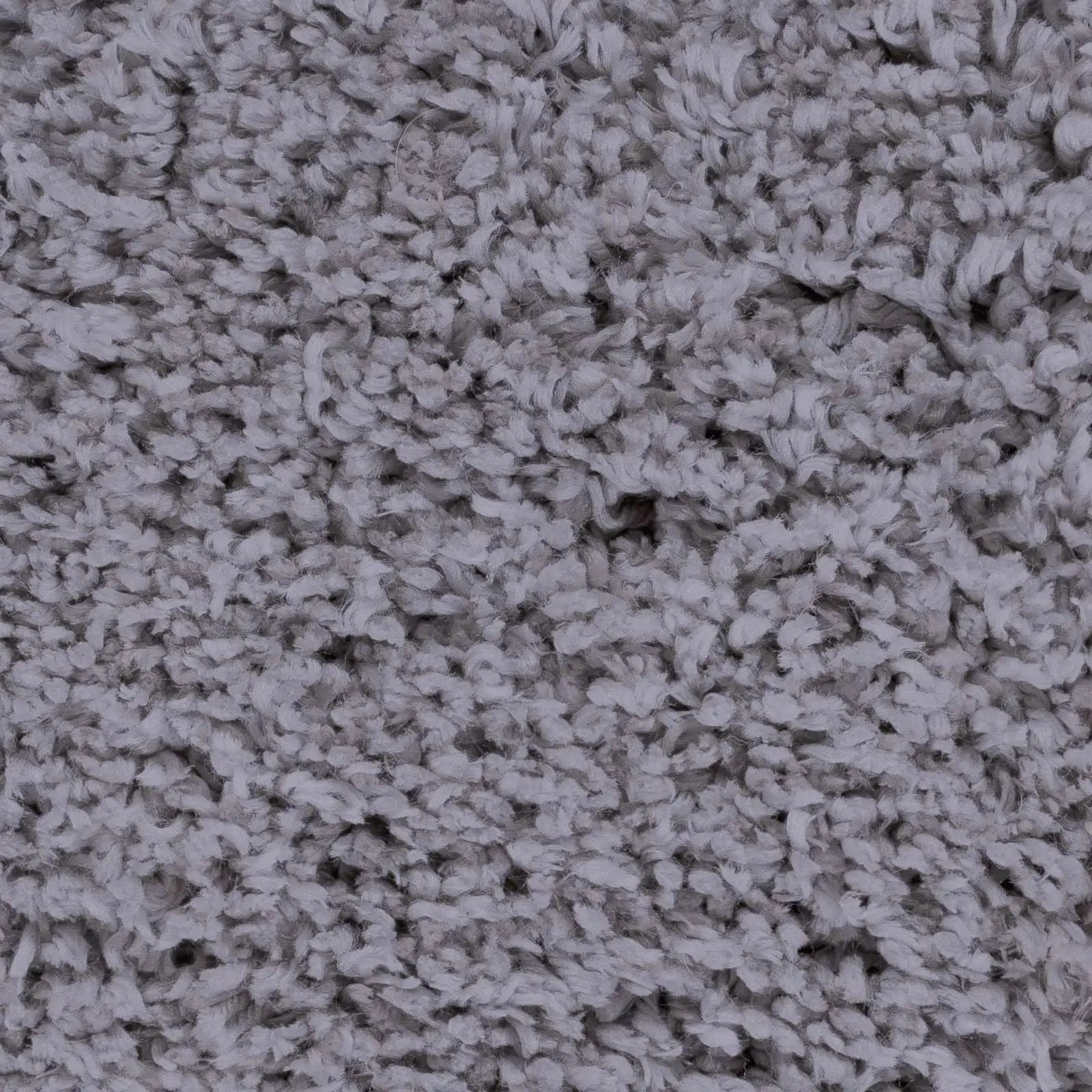 Tingly Solid Grey Shag Rug - Clearance by Boutique Rugs
