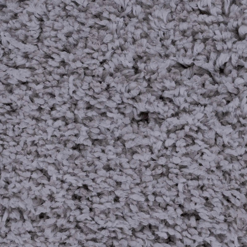 Tingly Solid Grey Shag Rug - Clearance by Boutique Rugs