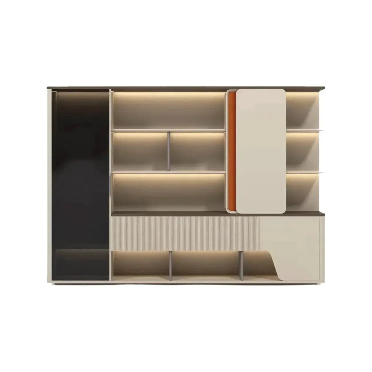 Harbord · Modern Office Shelves w/ Lighting, Storage by Arc Grove