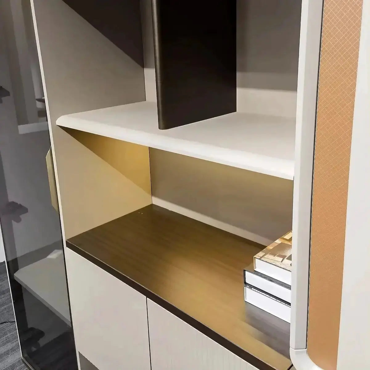 Harbord · Modern Office Shelves w/ Lighting, Storage by Arc Grove