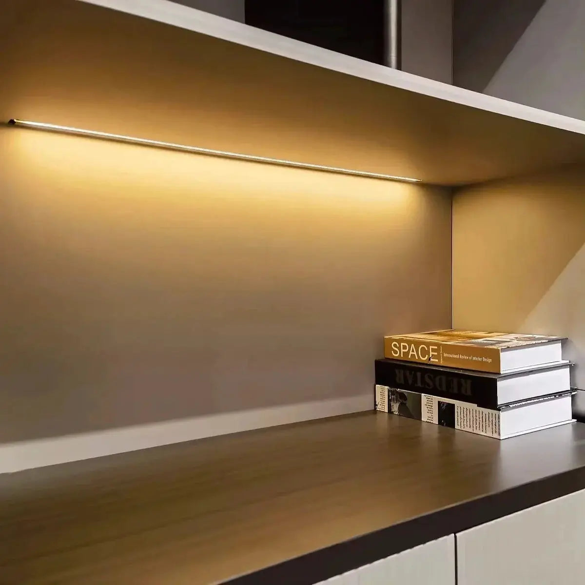 Harbord · Modern Office Shelves w/ Lighting, Storage by Arc Grove