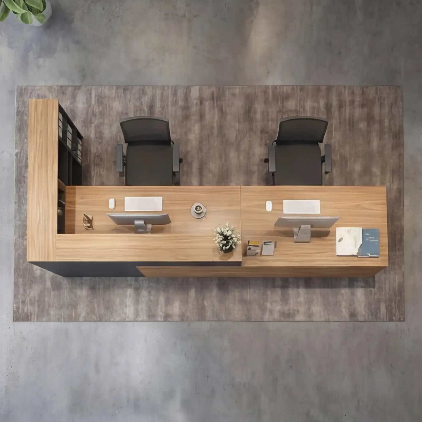 Ryvion · Front Lobby Desk by Arc Grove