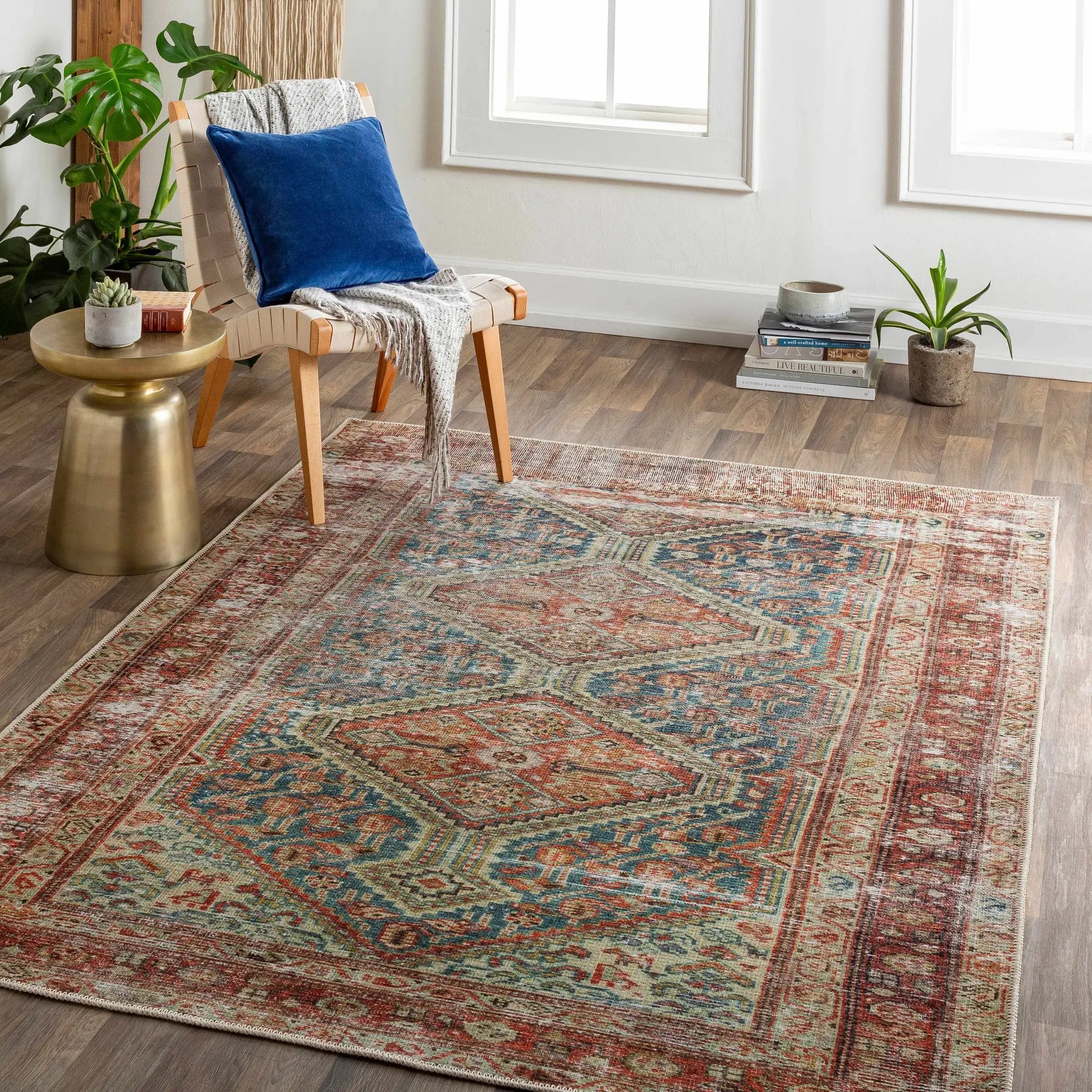 Rio Washable Area Rug - Clearance by Boutique Rugs