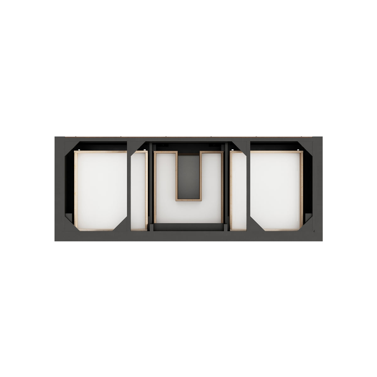 James Martin Brookfield 60" Single Bathroom Vanity, Black Onyx, view 15