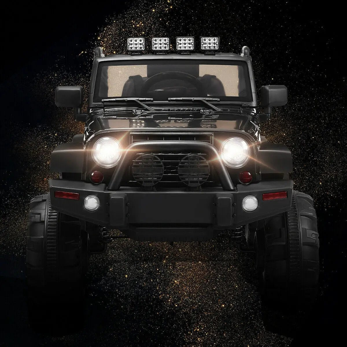 12V Kids Remote Control Riding Truck Car with LED Lights by DirectDeals