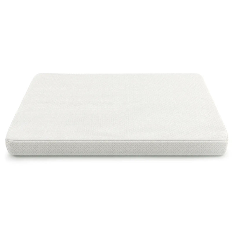 38 x 26 Inch Dual Sided Pack and Play Baby Mattress Pad with Removable Washable Cover-White by DirectDeals