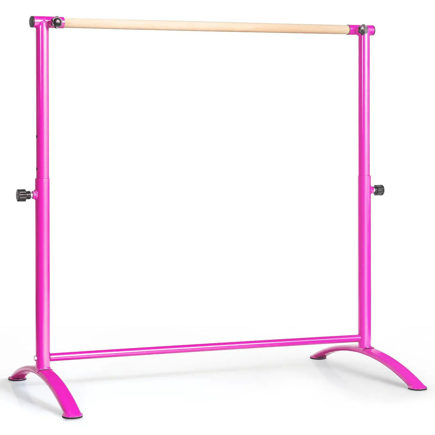 51 Inch Ballet Barre Bar with 4-Position Adjustable Height by DirectDeals