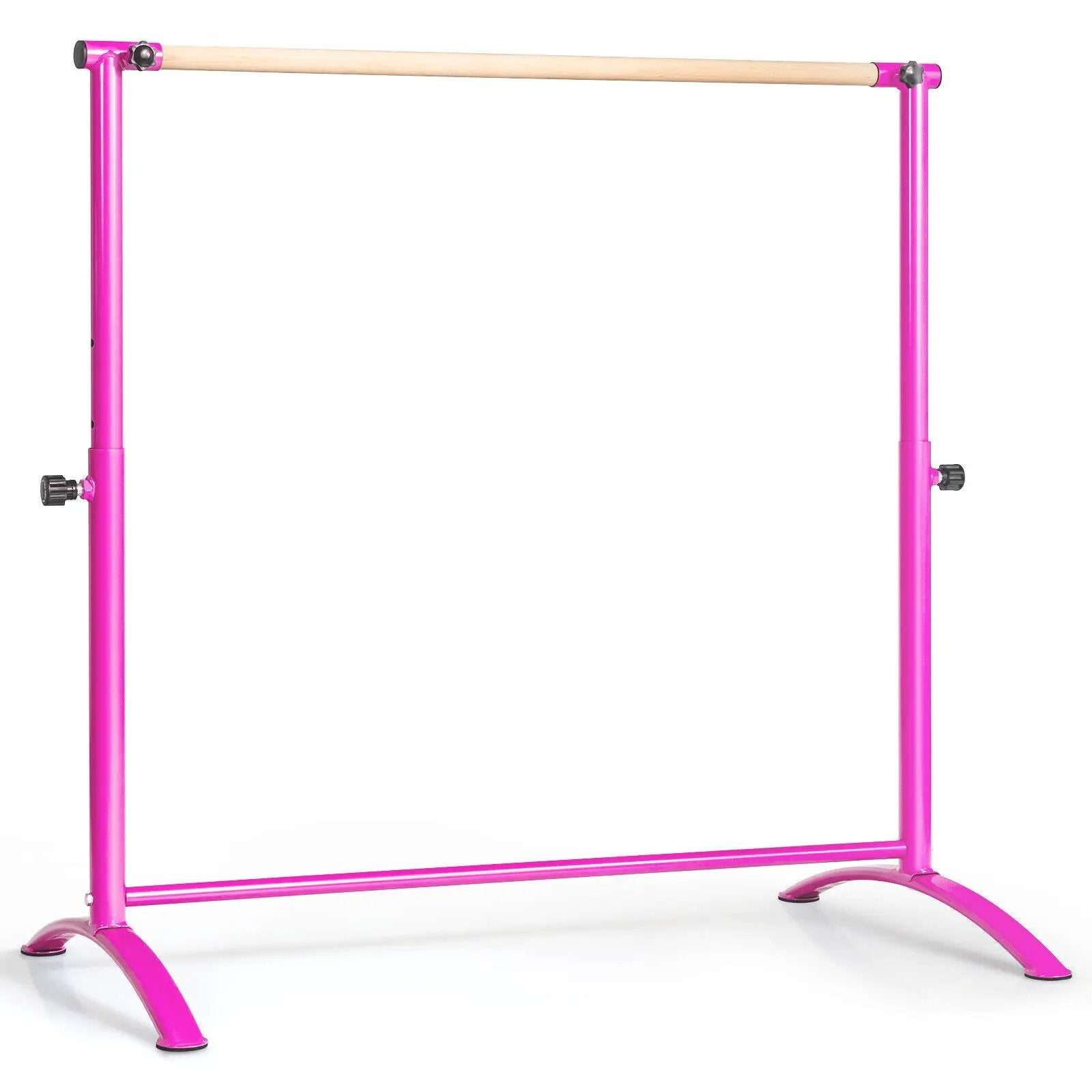 51 Inch Ballet Barre Bar with 4-Position Adjustable Height by DirectDeals