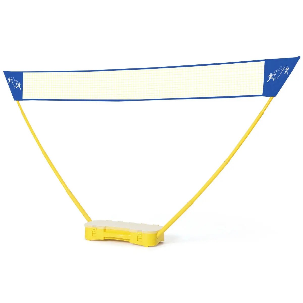 Portable Badminton Set Folding Tennis Badminton Volleyball Net by DirectDeals