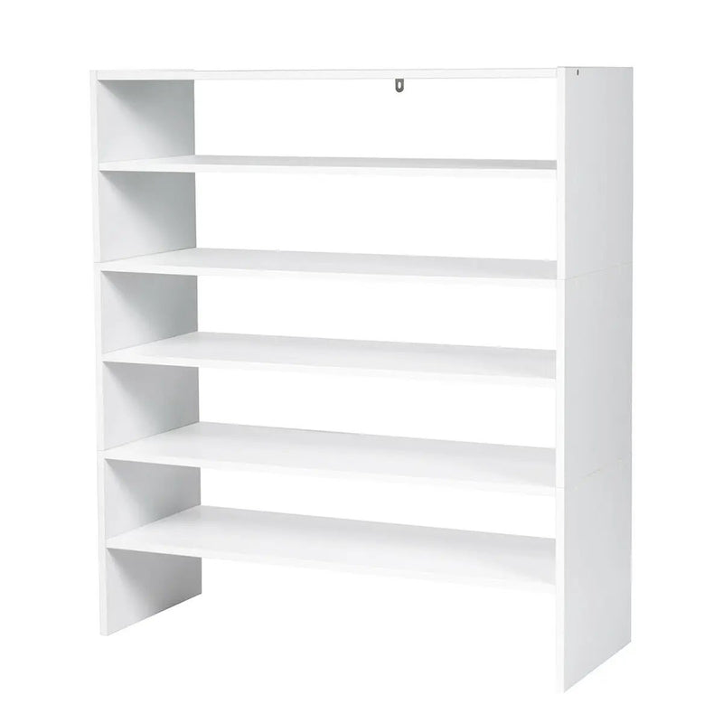 3 Pieces 31-Inch Stackable Multi-Shape Shoe Rack by DirectDeals