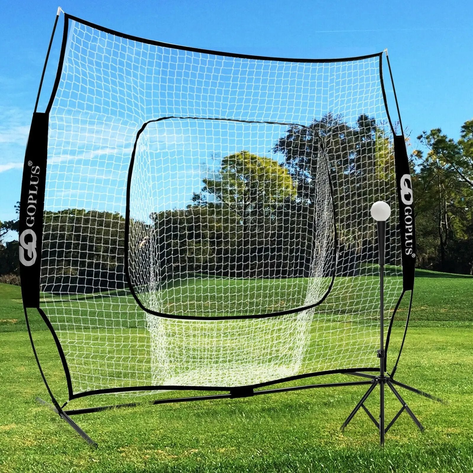 Portable Practice Net Kit with 3 Carrying Bags by DirectDeals