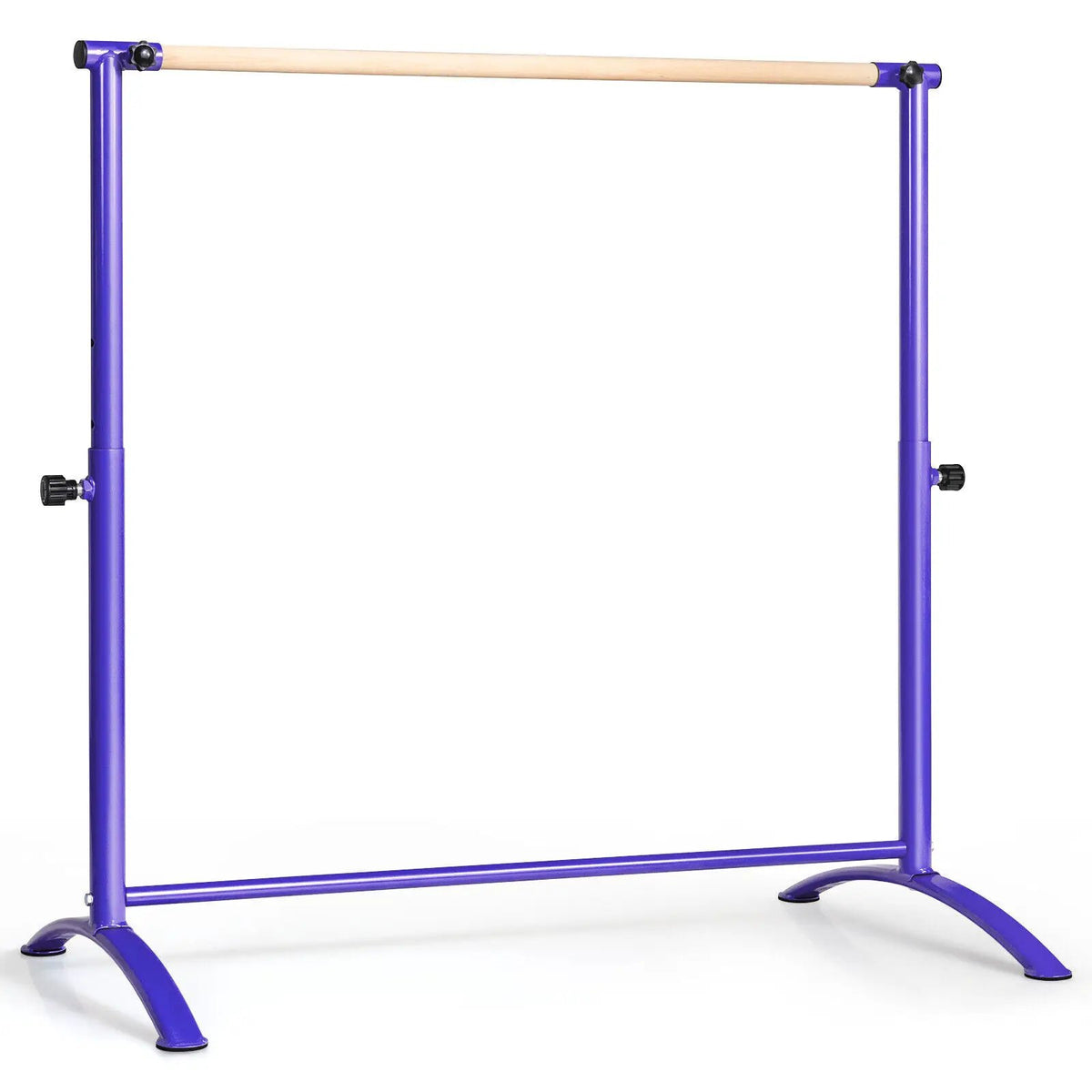 51 Inch Ballet Barre Bar with 4-Position Adjustable Height by DirectDeals
