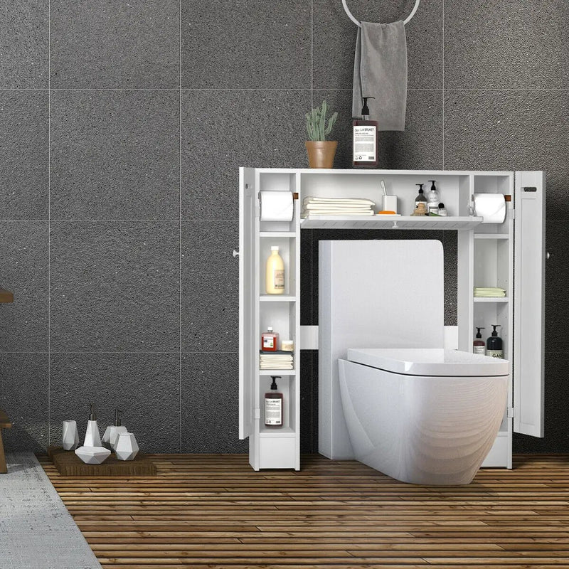 Wooden over the Toilet Storage Cabinet by DirectDeals
