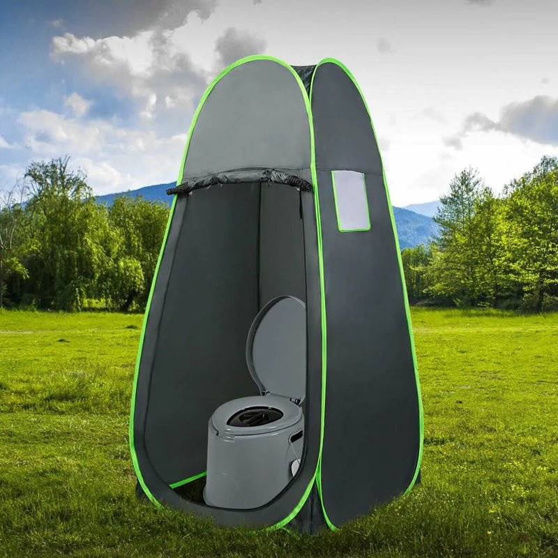 5L Portable Travel Toilet with Paper Holder for Outdoor by DirectDeals