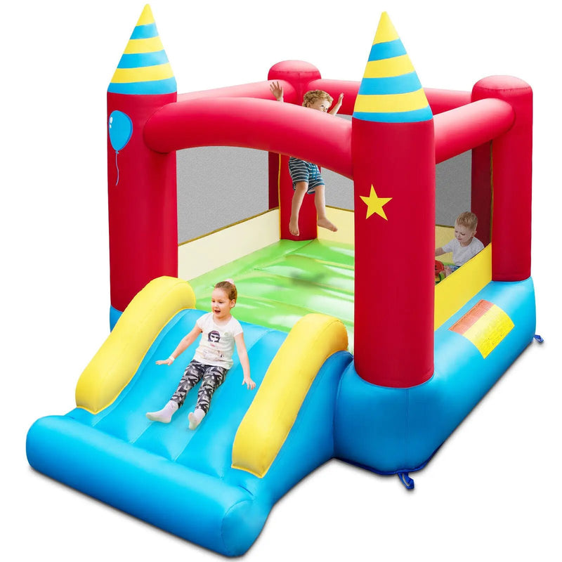 Kids Inflatable Bounce Castle Excluded Blower by DirectDeals