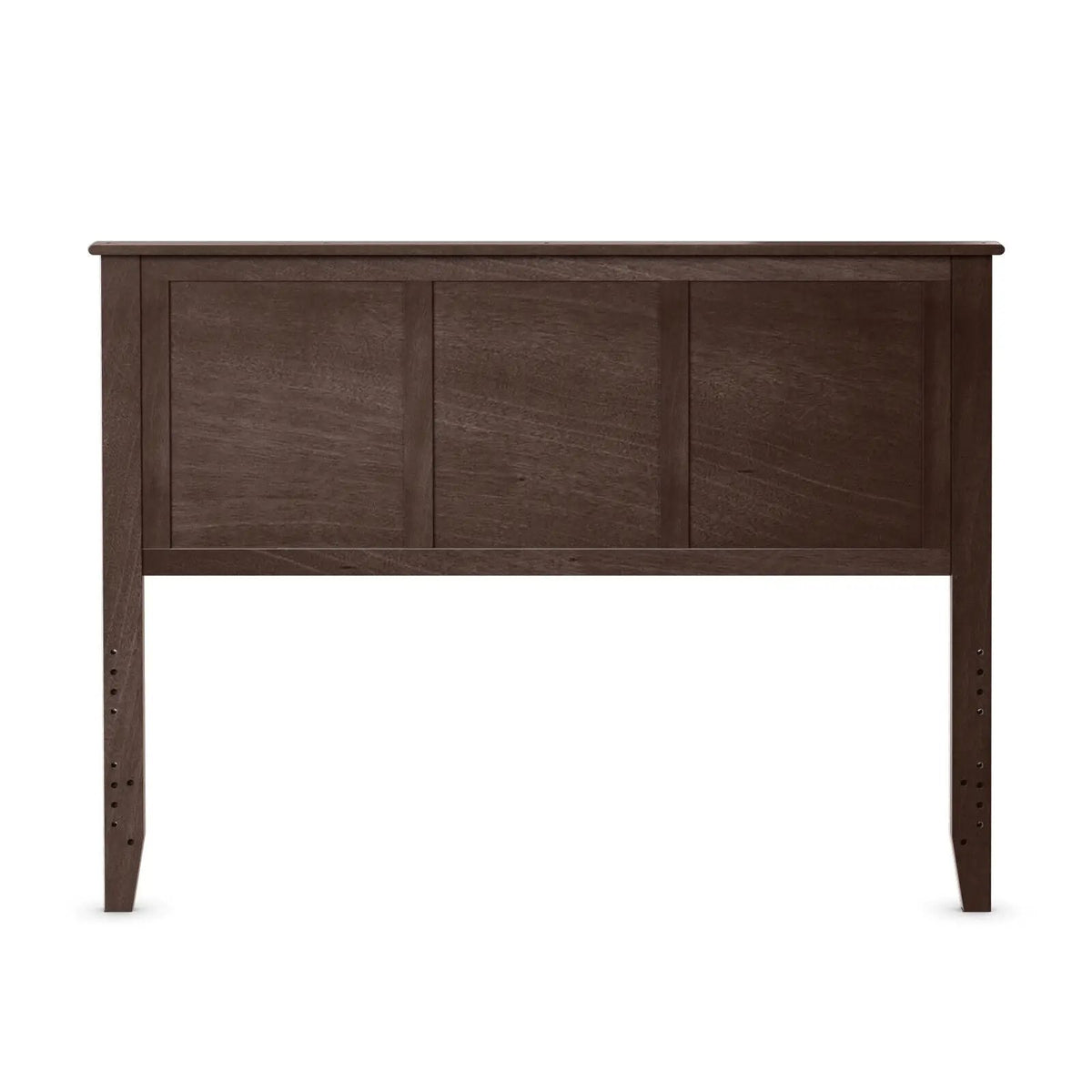 Full Wood Headboard Flat Panel with Pre-drilled Holes and Height Adjustment by DirectDeals