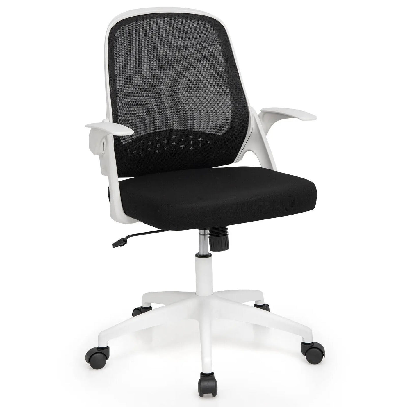 Adjustable Mesh Office Chair Rolling Computer Desk Chair with Flip-up Armrest by DirectDeals