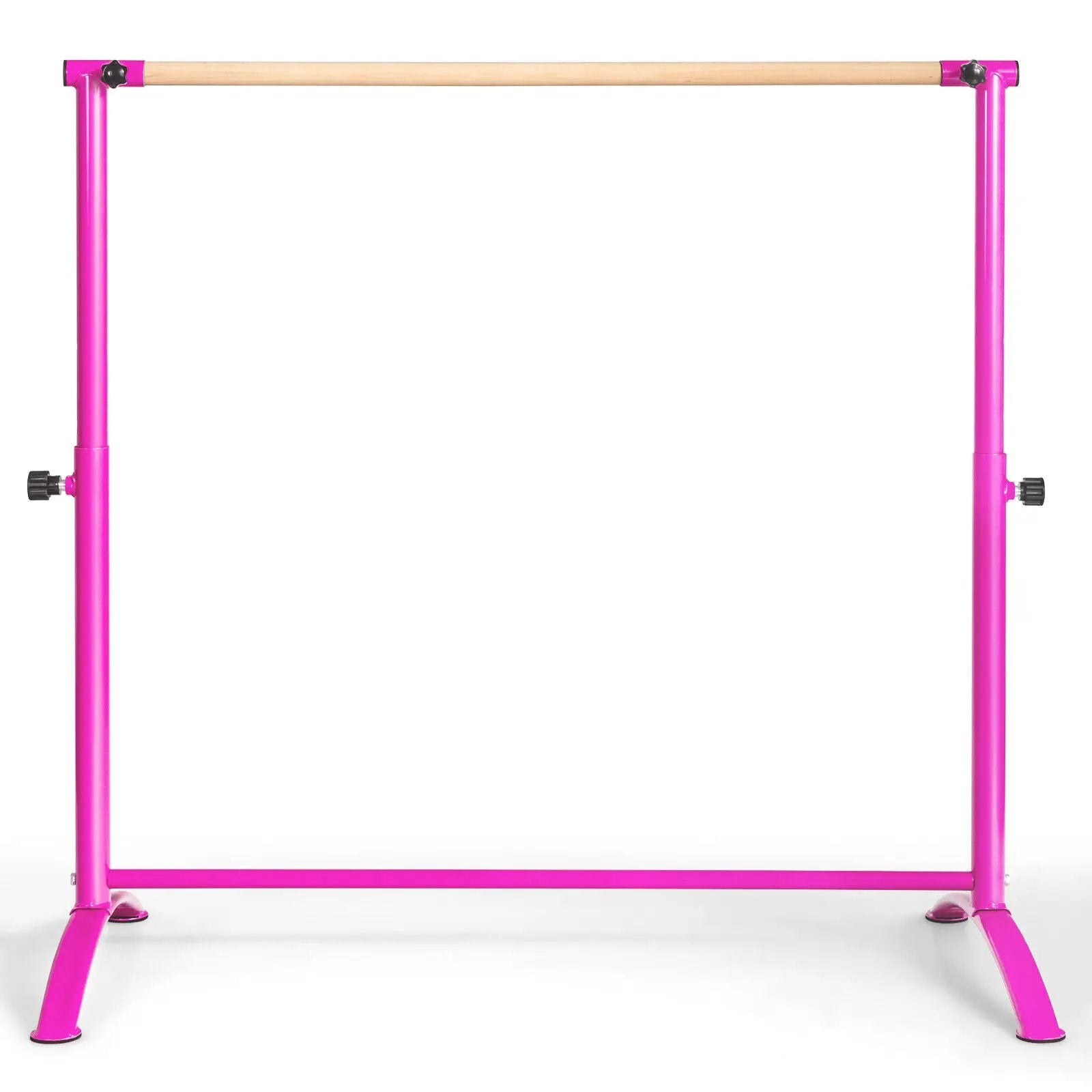 51 Inch Ballet Barre Bar with 4-Position Adjustable Height by DirectDeals