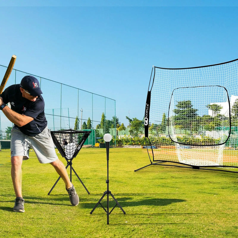 Portable Practice Net Kit with 3 Carrying Bags by DirectDeals