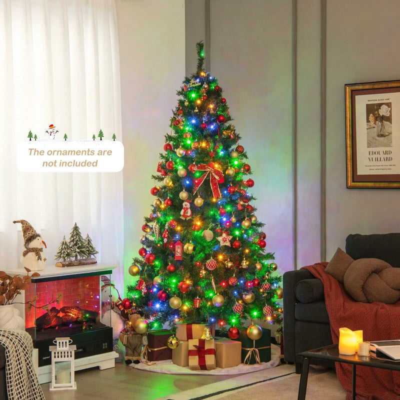 6 Feet Christmas Tree Pre-Lit 3-Minute Quick Shape by DirectDeals