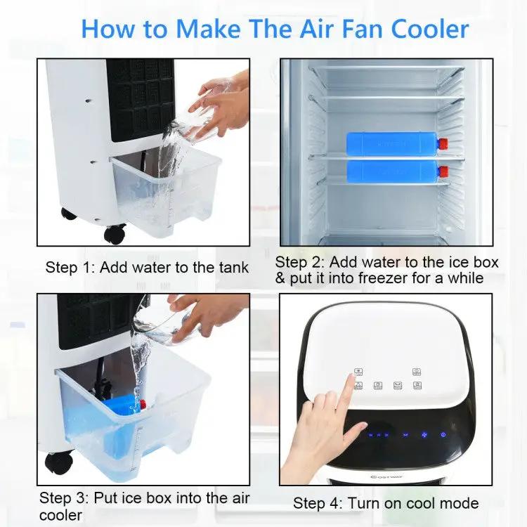 Portable Air Cooler & Humidifier for Home/Office by DirectDeals