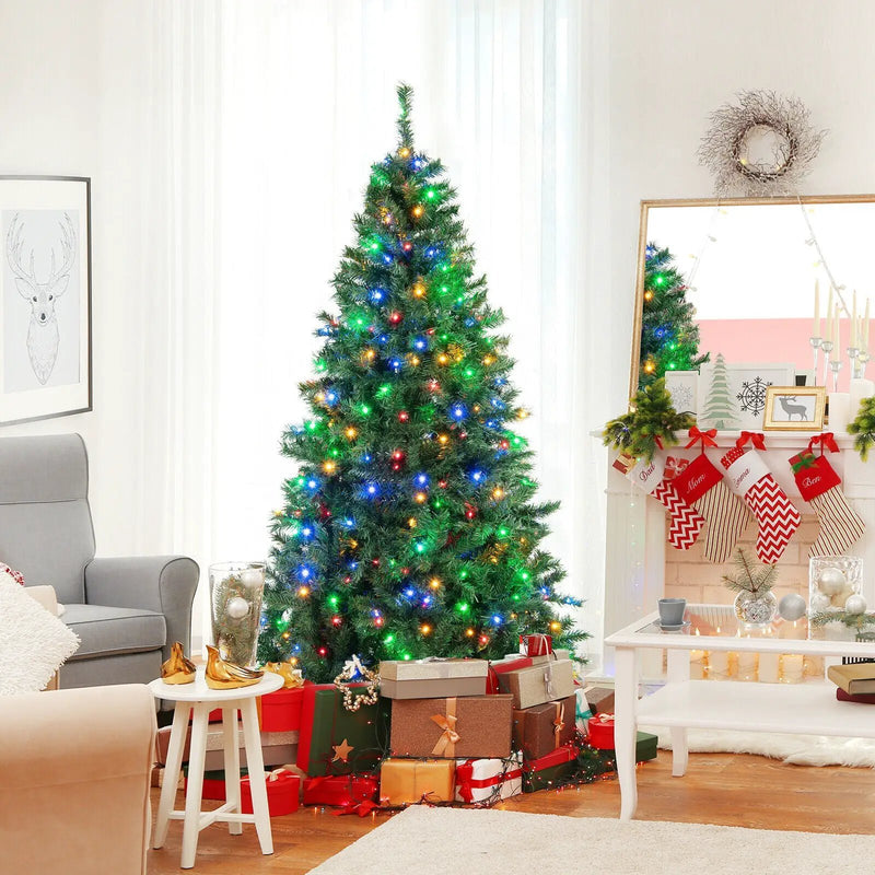 6 Feet Christmas Tree Pre-Lit 3-Minute Quick Shape by DirectDeals