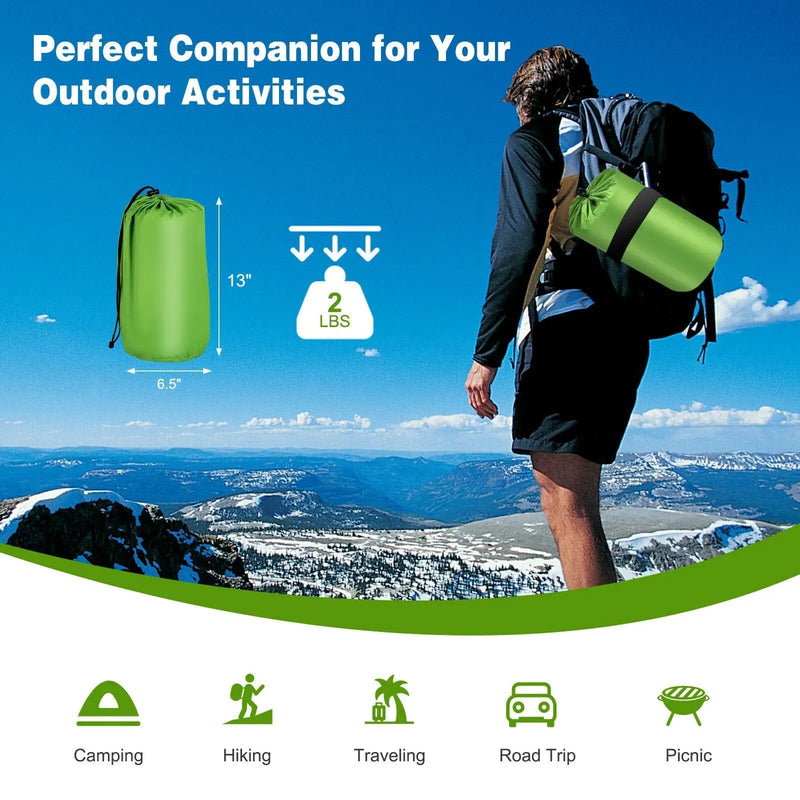 Inflatable Sleeping Pad with Carrying Bag by DirectDeals