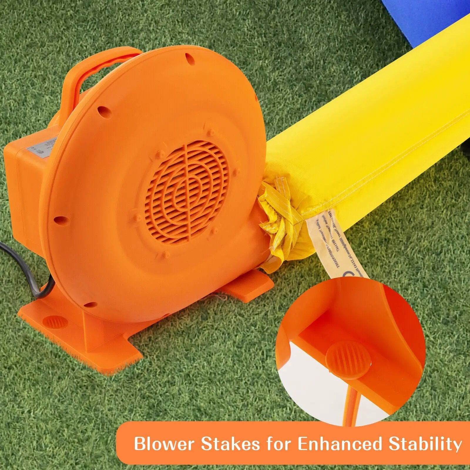 380W Air Blower (0.5HP) for Inflatables with 25 feet Wire and GFCI Plug by DirectDeals