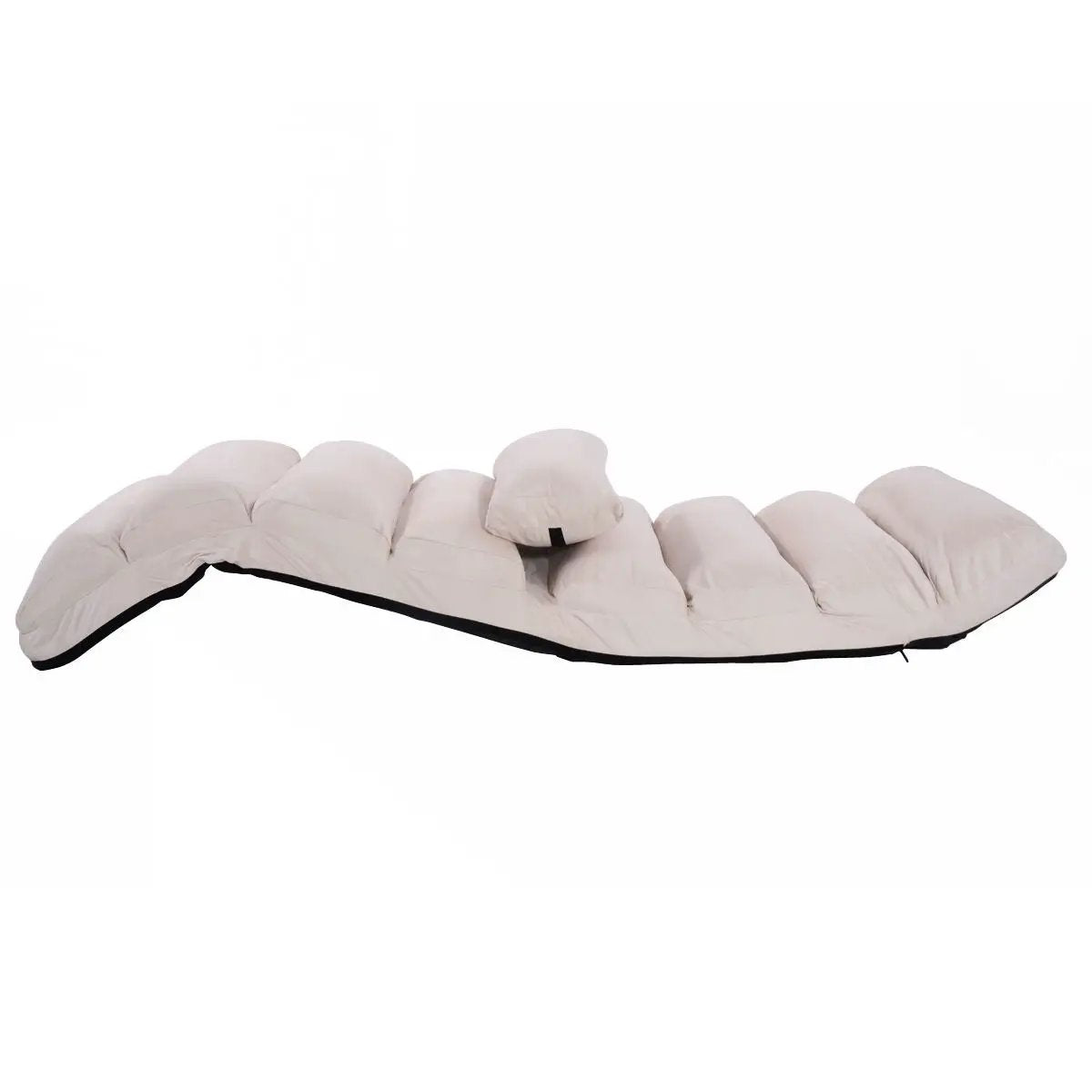 Folding Lazy Sofa Chair Stylish Sofa Couch Beds Lounge Chair W/Pillow by DirectDeals