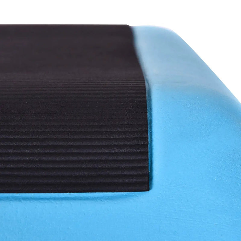 16 x 16 Inch Adjustable 4 Risers Lightweight Aerobic Pedals by DirectDeals
