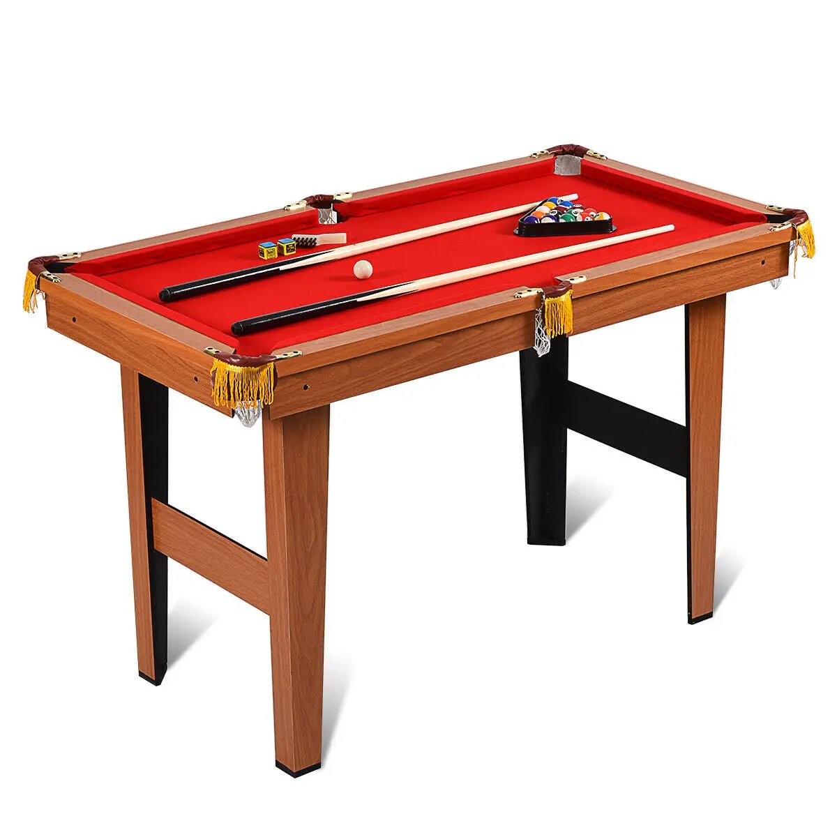 48 Inch Mini Table Top Pool Table Game Billiard Set by DirectDeals
