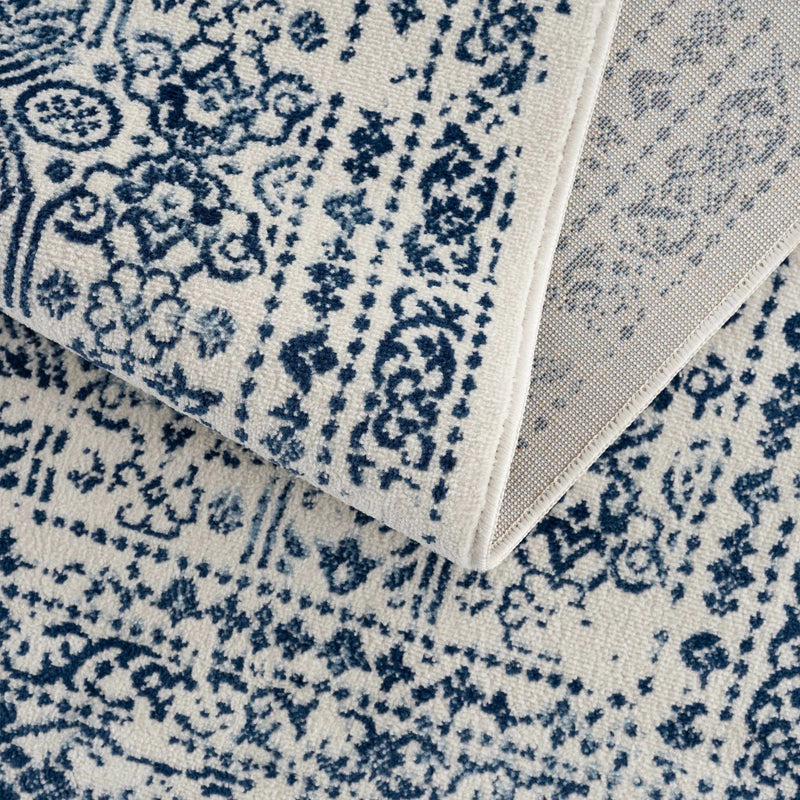Michie Blue Area Rug - Clearance by Boutique Rugs