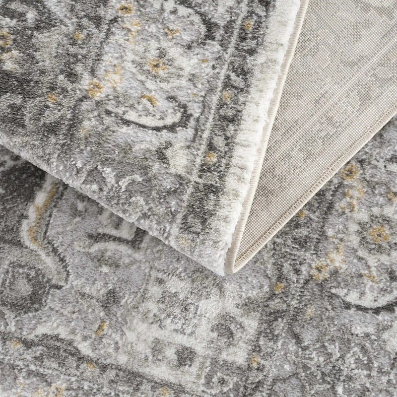 Liverpool Light Gray Area Rug - Clearance by Boutique Rugs