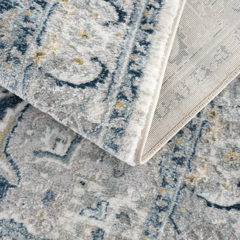 Liverpool Blue Area Rug - Clearance by Boutique Rugs