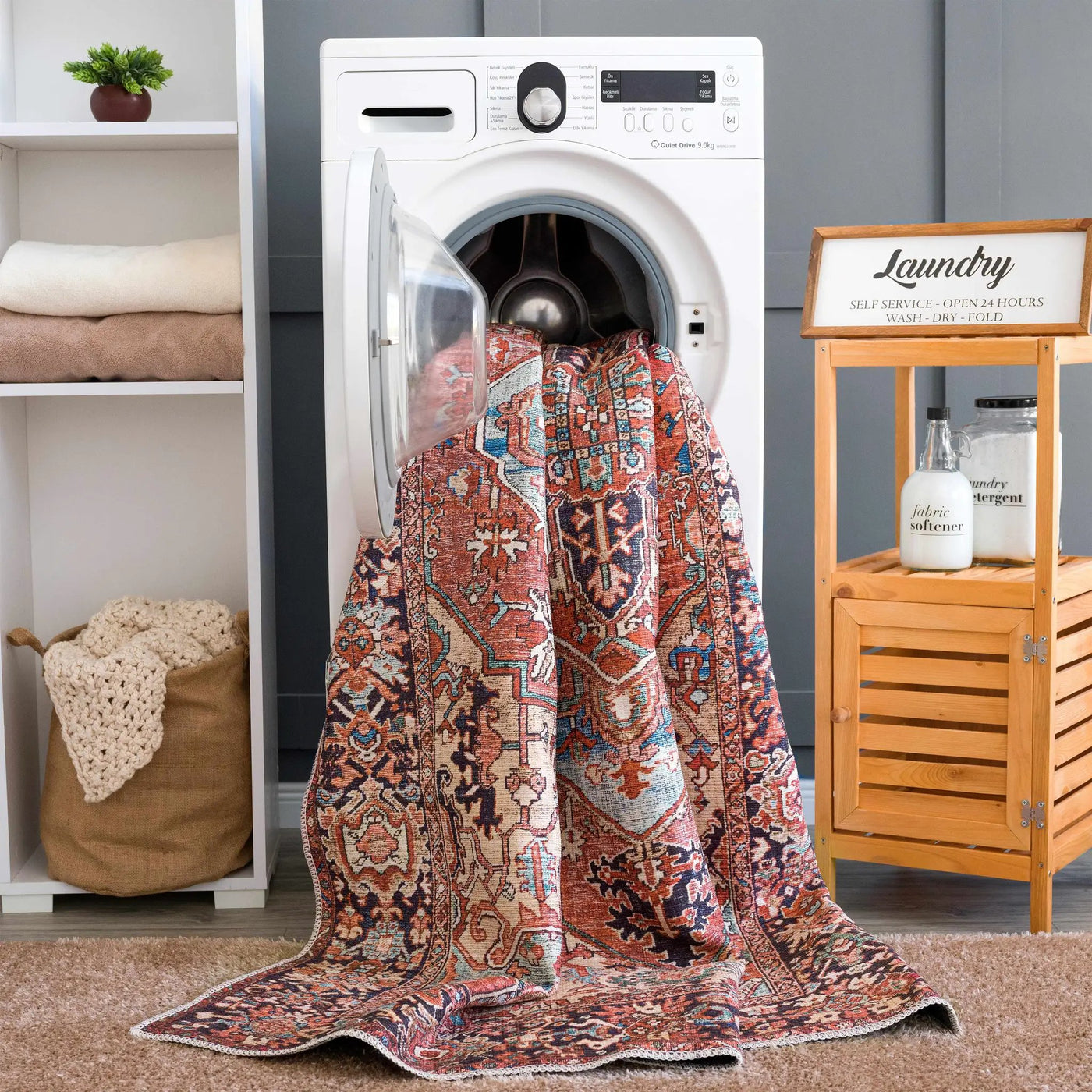 Neyland Washable Area Rug by Boutique Rugs