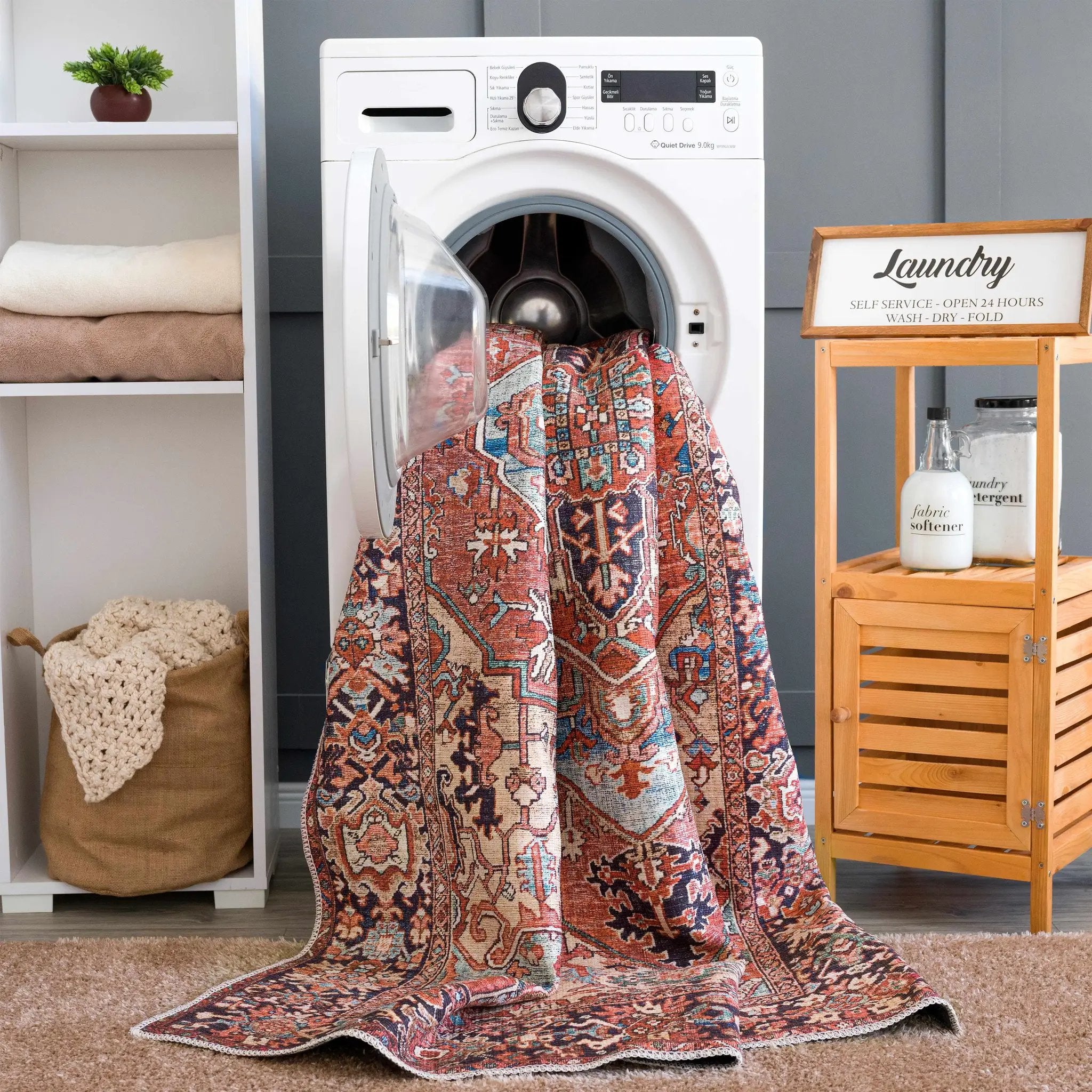 Neyland Washable Area Rug by Boutique Rugs