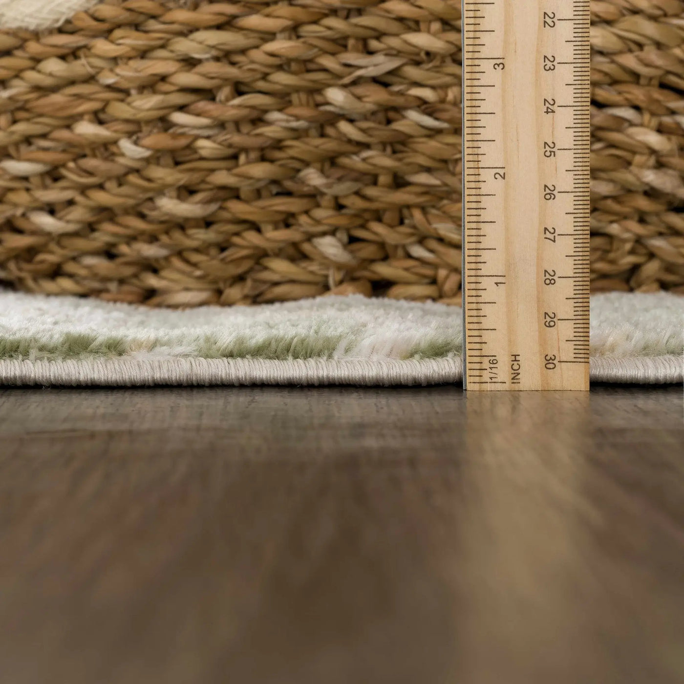 Lively Marble Green Area Rug by Boutique Rugs
