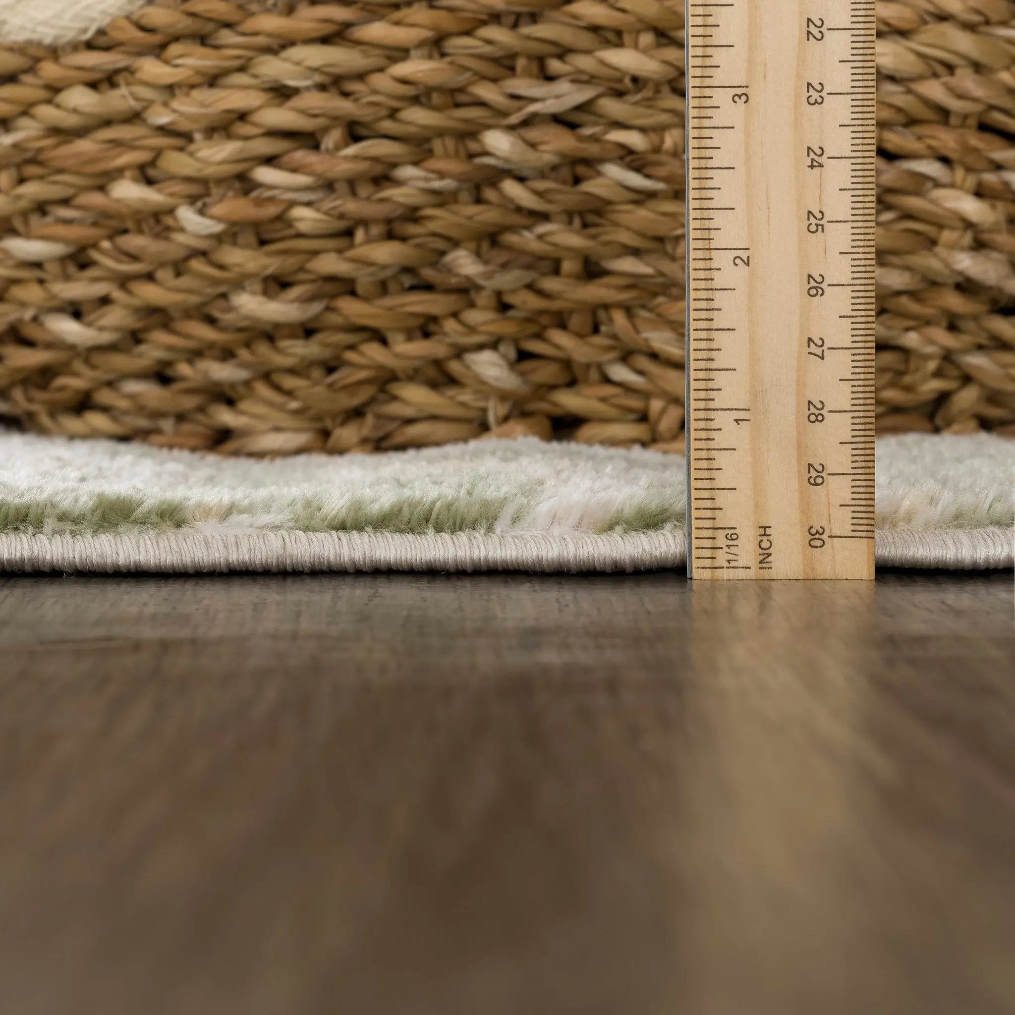 Lively Marble Green Area Rug by Boutique Rugs