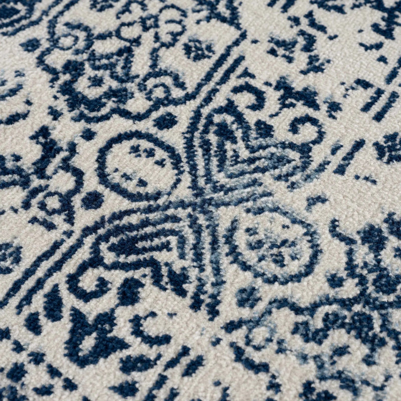 Michie Blue Area Rug - Clearance by Boutique Rugs