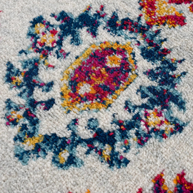 Istanbul Medallion Orange Area Rug - Clearance by Boutique Rugs