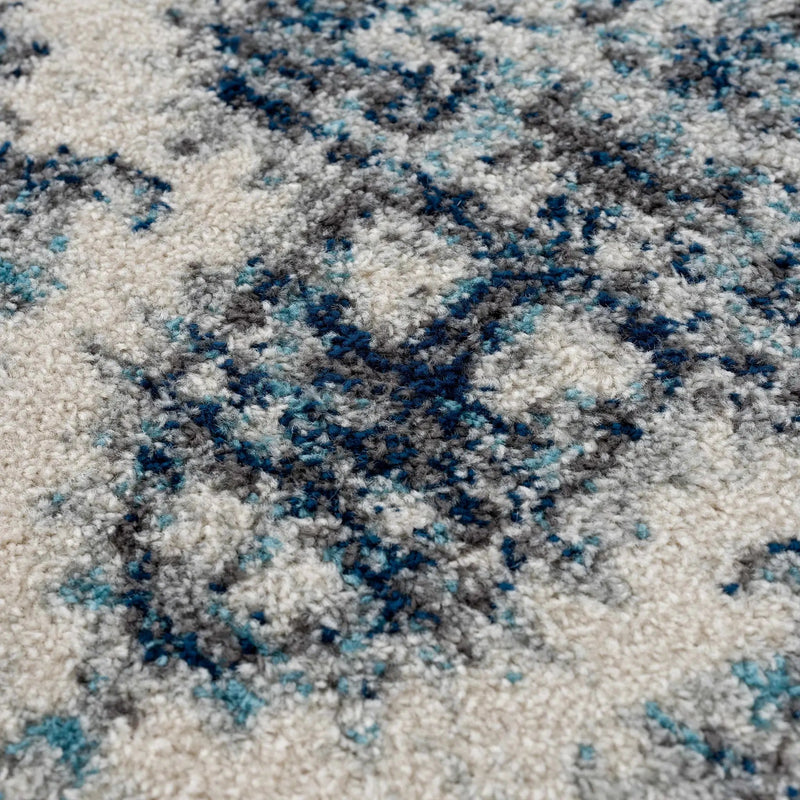 Istanbullu Blue Area Rug - Clearance by Boutique Rugs