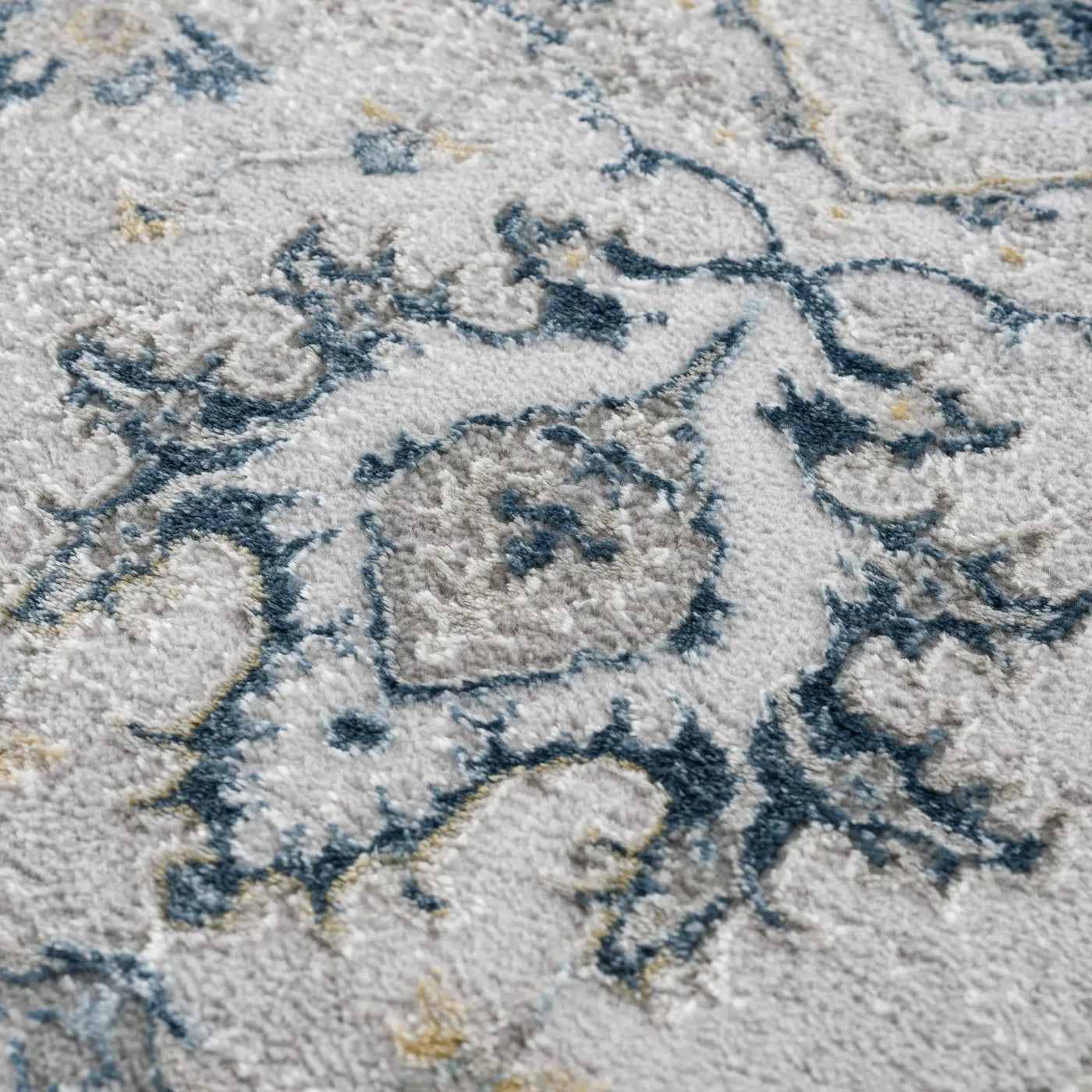 Liverpool Blue Area Rug - Clearance by Boutique Rugs