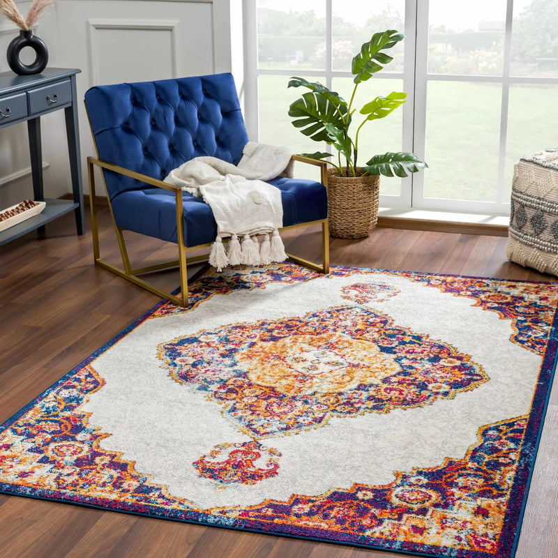 Istanbul Orange Area Rug - Clearance by Boutique Rugs