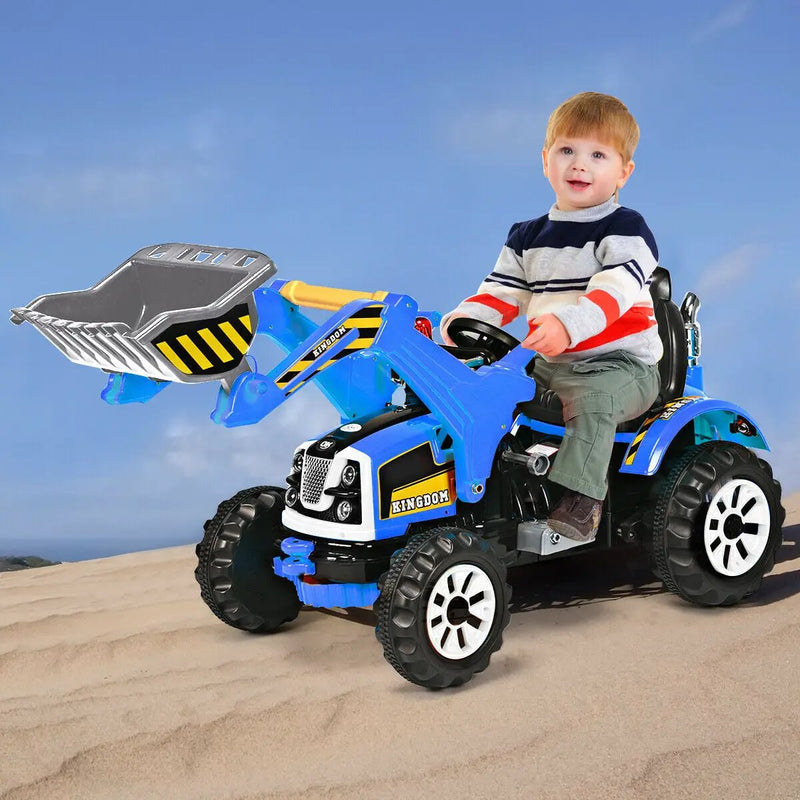 12 V Battery Powered Kids Ride on Dumper Truck by DirectDeals