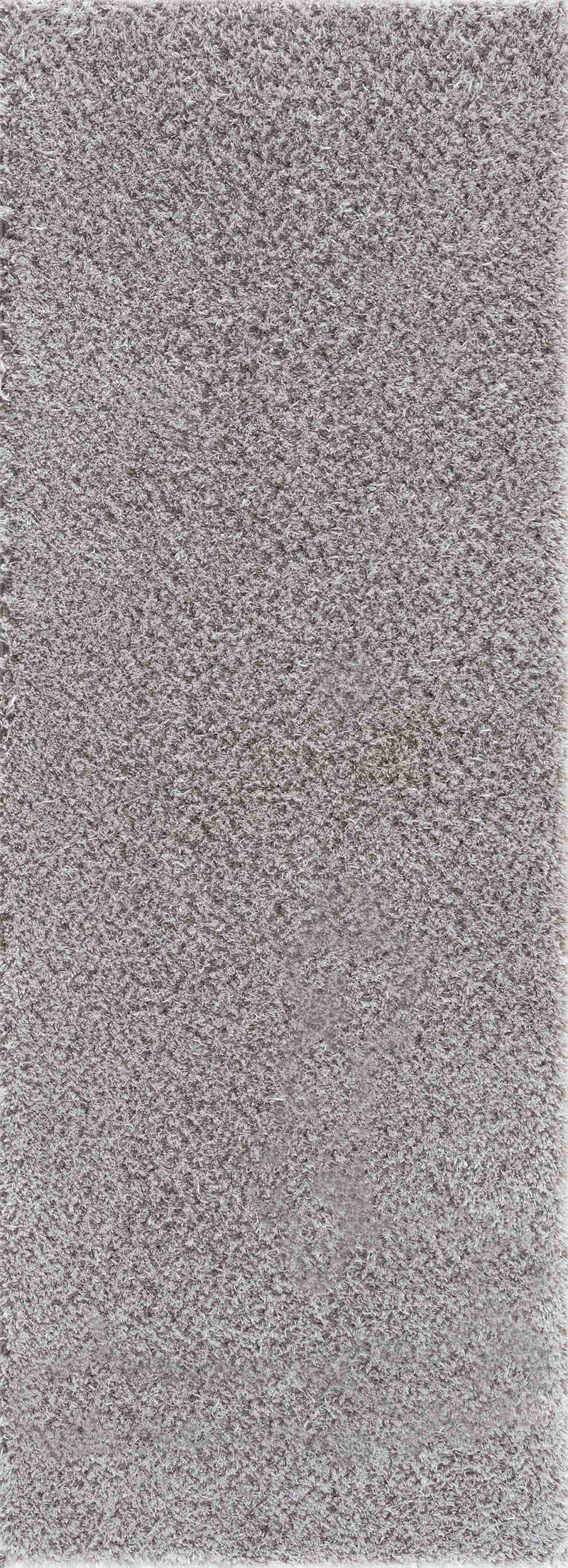 Lunaro Gray Subtle Wavy Abstract Modern Minimalist Polyester Machine Woven Area Rug - Clearance by Boutique Rugs